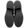 Load image into Gallery viewer, Chanel Black Crinkled Patent Leather Lace Up Combat Boots
