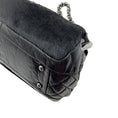 Load image into Gallery viewer, Chanel Vintage 1980's Black Nappa Leather and Hair Calf Shoulder Bag
