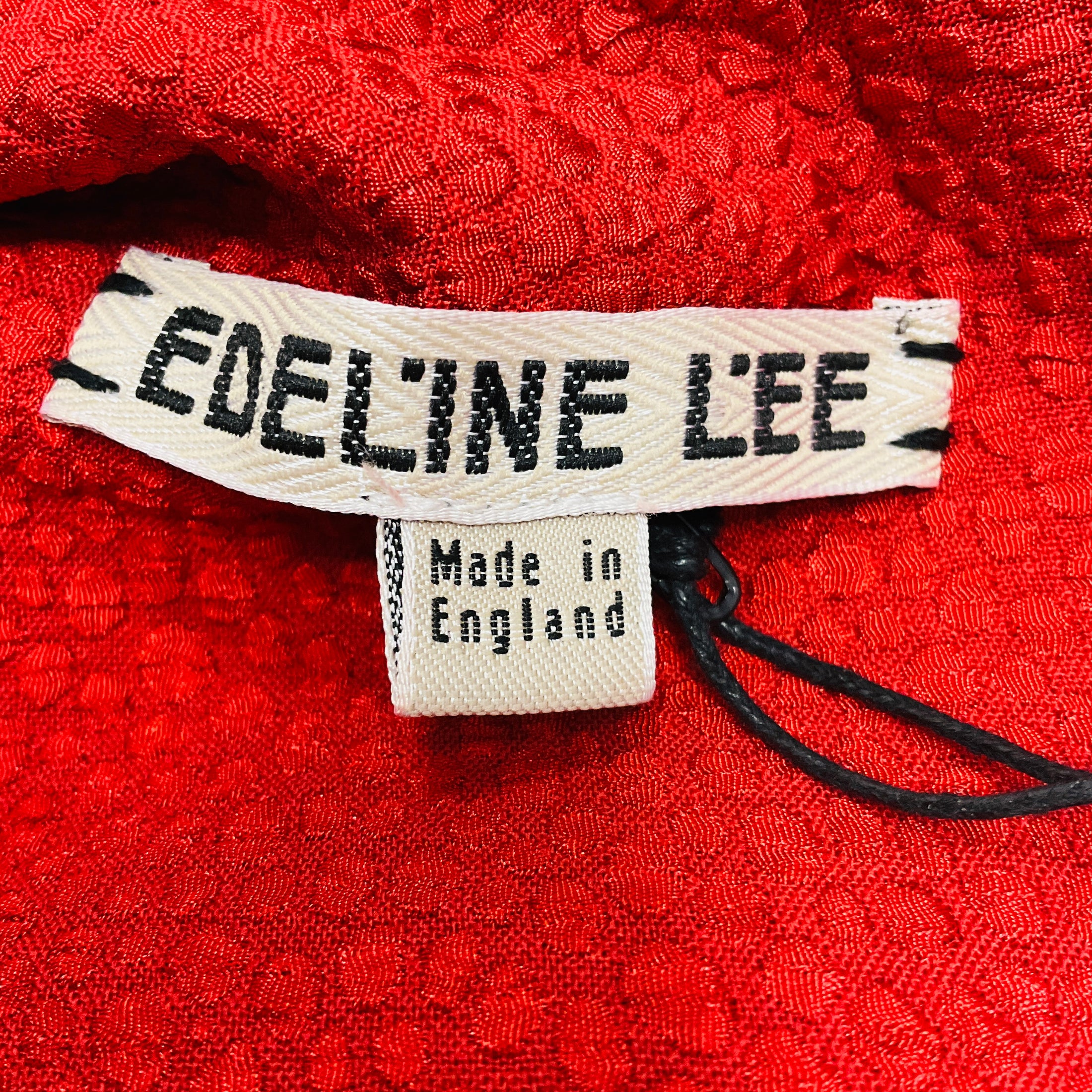 Edeline Lee Carnelian Red Aurora Dress