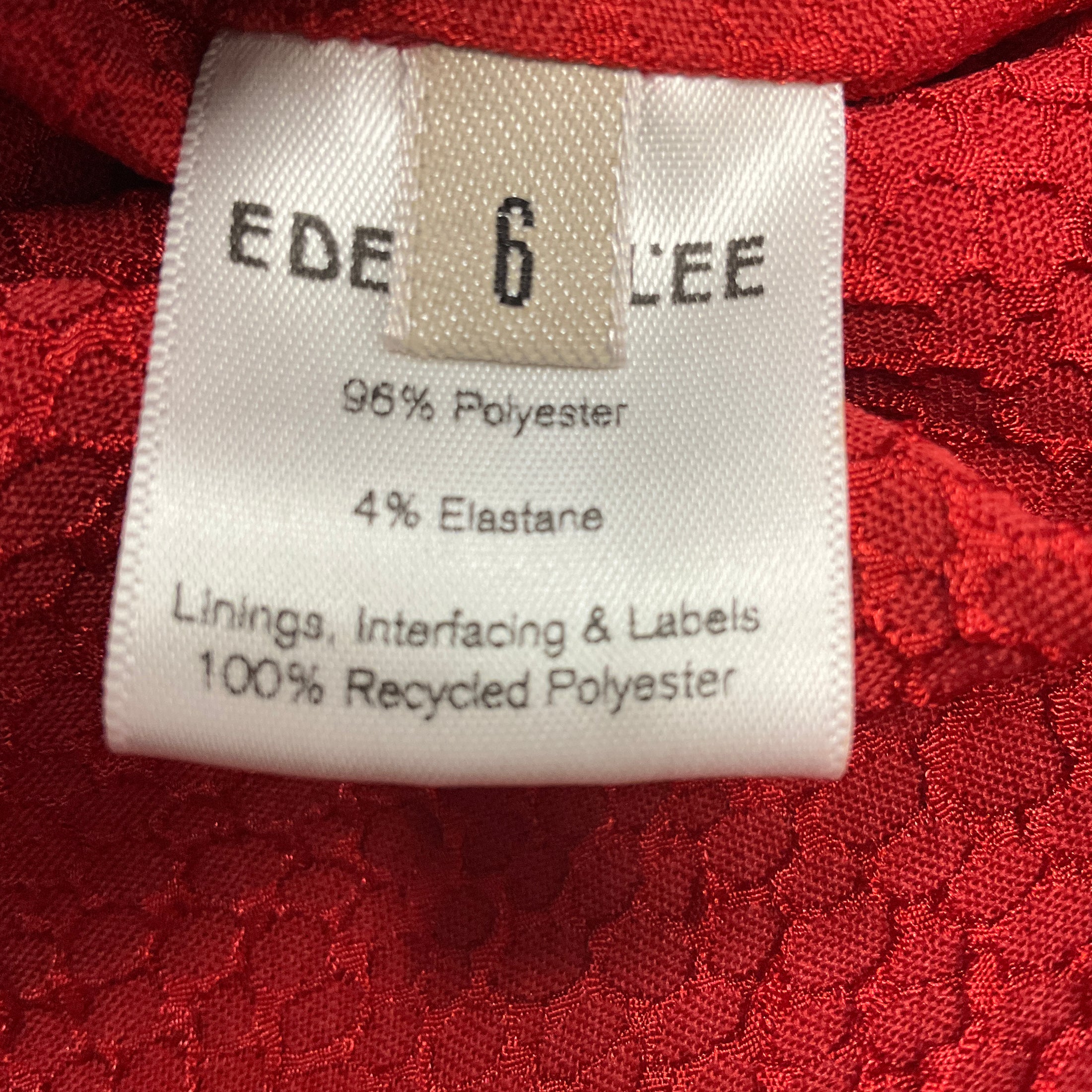 Edeline Lee Carnelian Red Aurora Dress