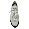 Load image into Gallery viewer, Chanel White / Black 2024 Calfskin and Suede Calfskin Sneakers
