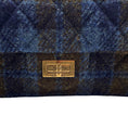 Load image into Gallery viewer, Chanel Navy Blue / Brown Quilted 2.55 Reissue Shoulder Bag
