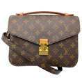 Load image into Gallery viewer, Louis Vuitton Brown Monogram Coated Canvas Pochette Metis Handbag
