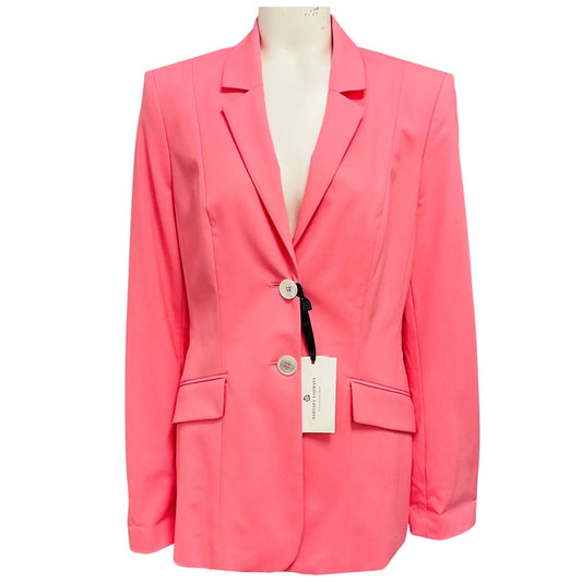Barbara Lohmann Candy Pink Thora Crepe Two Button Blazer / Jacket