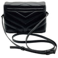 Load image into Gallery viewer, Saint Laurent Black Leather Toy LouLou Crossbody Bag
