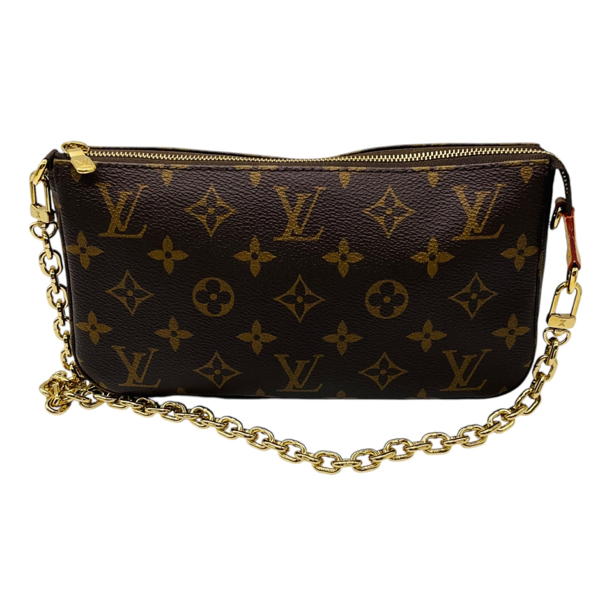 Louis Vuitton Brown Monogram Canvas Pochette Accessoires Shoulder Bag
