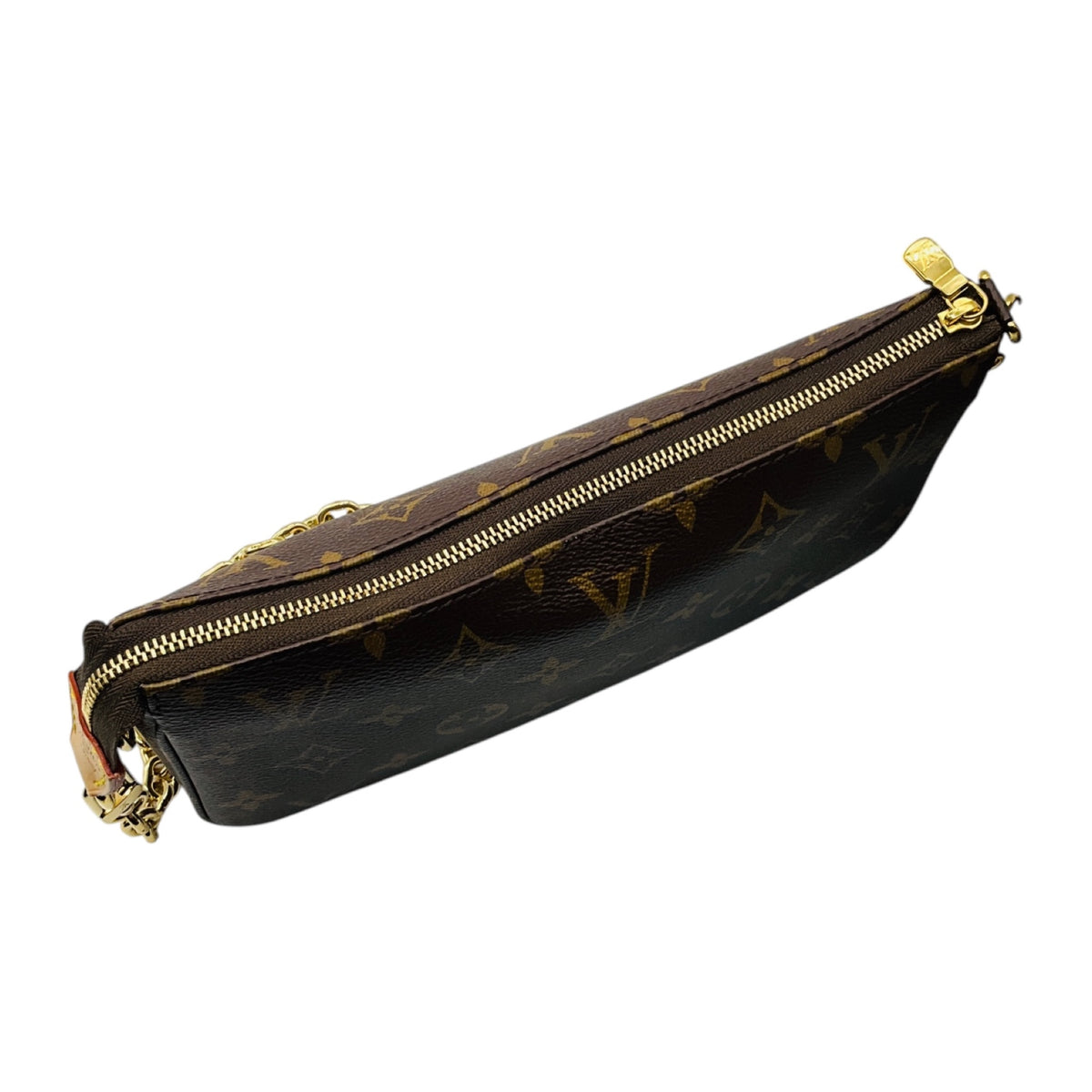 Louis Vuitton Brown Monogram Canvas Pochette Accessoires Shoulder Bag