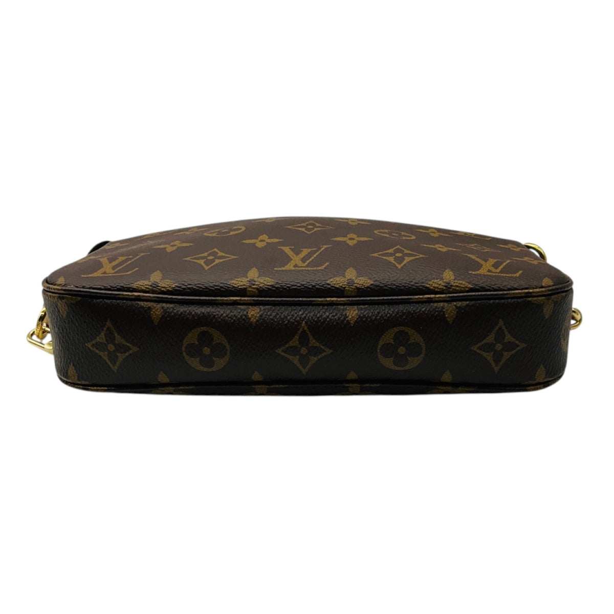 Louis Vuitton Brown Monogram Canvas Pochette Accessoires Shoulder Bag