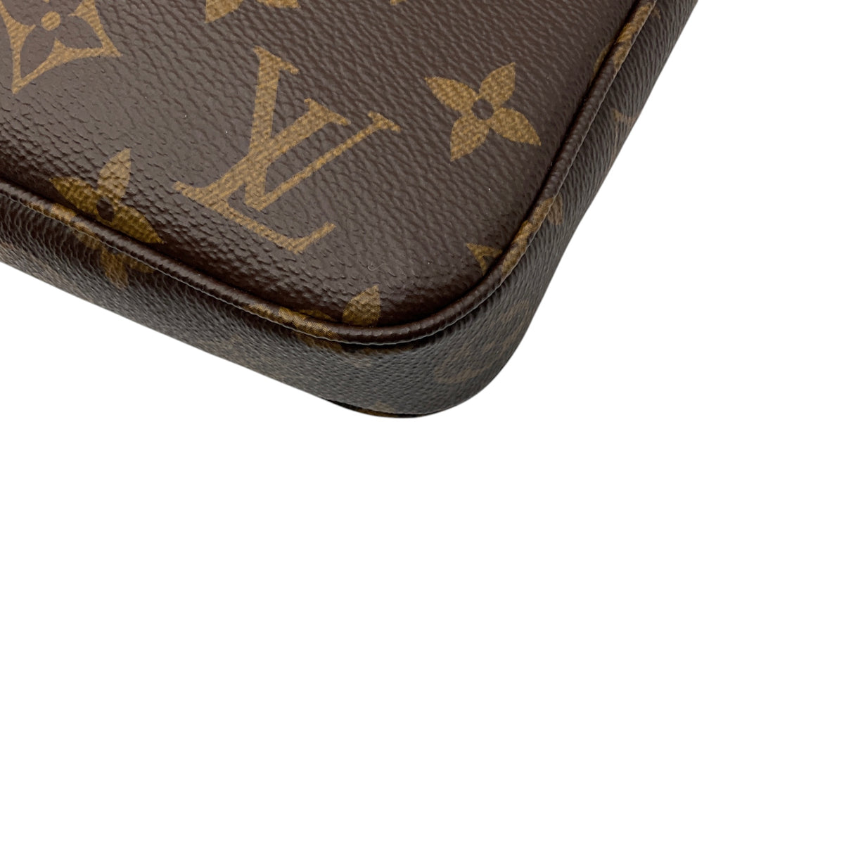 Louis Vuitton Brown Monogram Canvas Pochette Accessoires Shoulder Bag