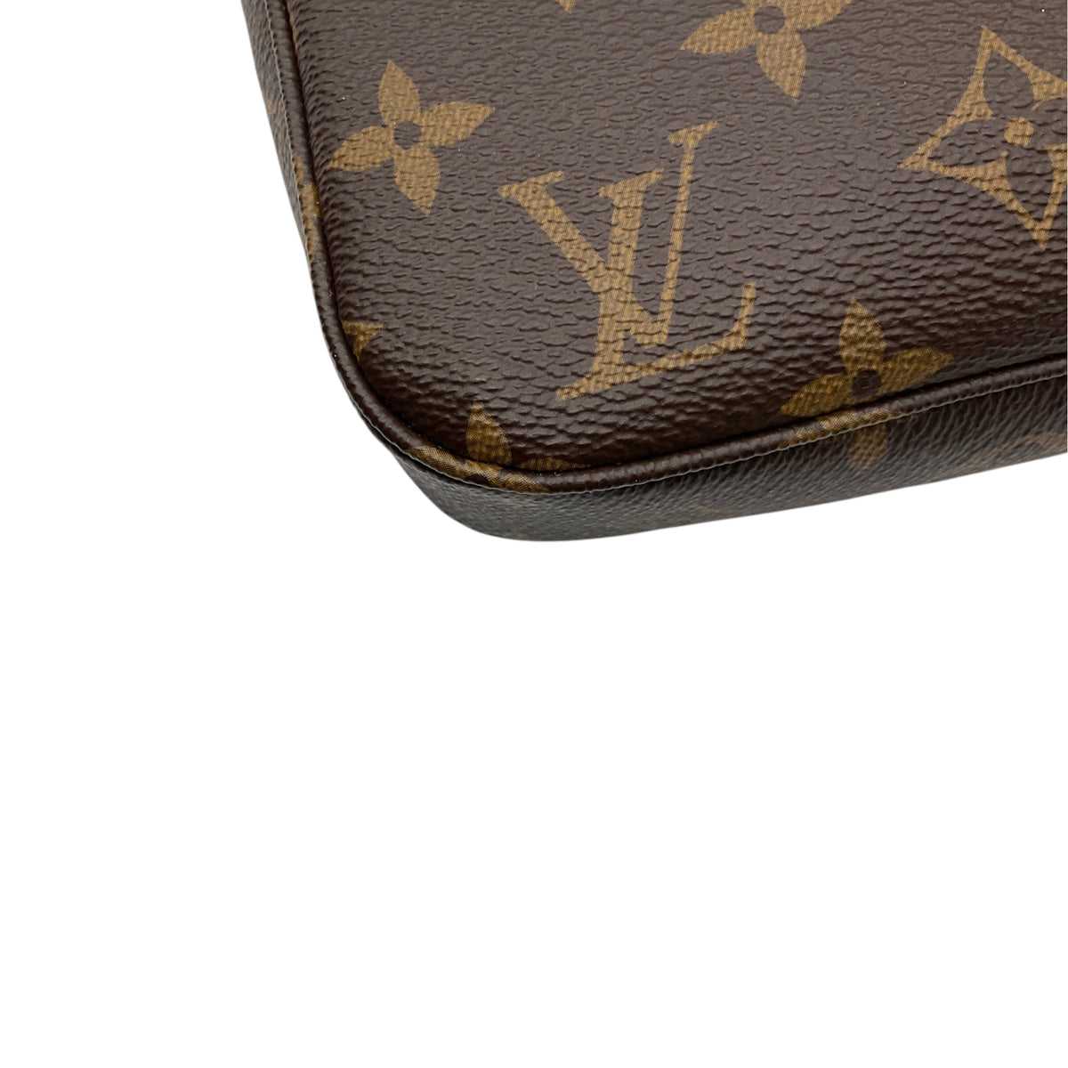 Louis Vuitton Brown Monogram Canvas Pochette Accessoires Shoulder Bag