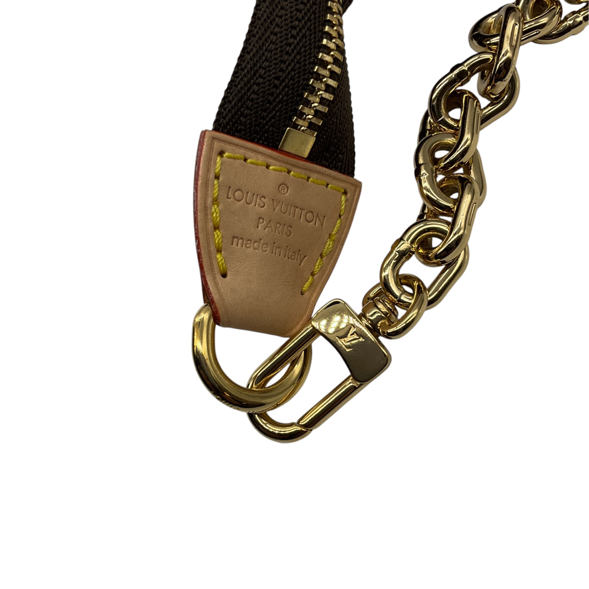 Louis Vuitton Brown Monogram Canvas Pochette Accessoires Shoulder Bag