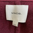 Load image into Gallery viewer, Vince Deep Wine Classic Wool-Blend Straight Coat
