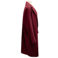 Load image into Gallery viewer, Vince Deep Wine Classic Wool-Blend Straight Coat
