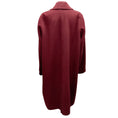 Load image into Gallery viewer, Vince Deep Wine Classic Wool-Blend Straight Coat
