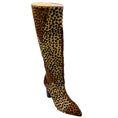 Load image into Gallery viewer, Ulla Johnson Umber Leopard Cheetah Jerri Knee High Calf Pony Hair Boots
