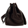 Load image into Gallery viewer, Chanel Brown Leather Diamond Stitch Shoulder Bag
