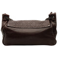 Load image into Gallery viewer, Chanel Brown Leather Diamond Stitch Shoulder Bag
