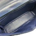 Load image into Gallery viewer, Chanel Navy Blue Patent Leather Maxi Flap Bag
