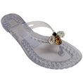 Load image into Gallery viewer, Casadei Queen Bee Ice Jelly Slide Sandals

