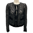 Load image into Gallery viewer, ERDEM Black Lace Victoria Jacket
