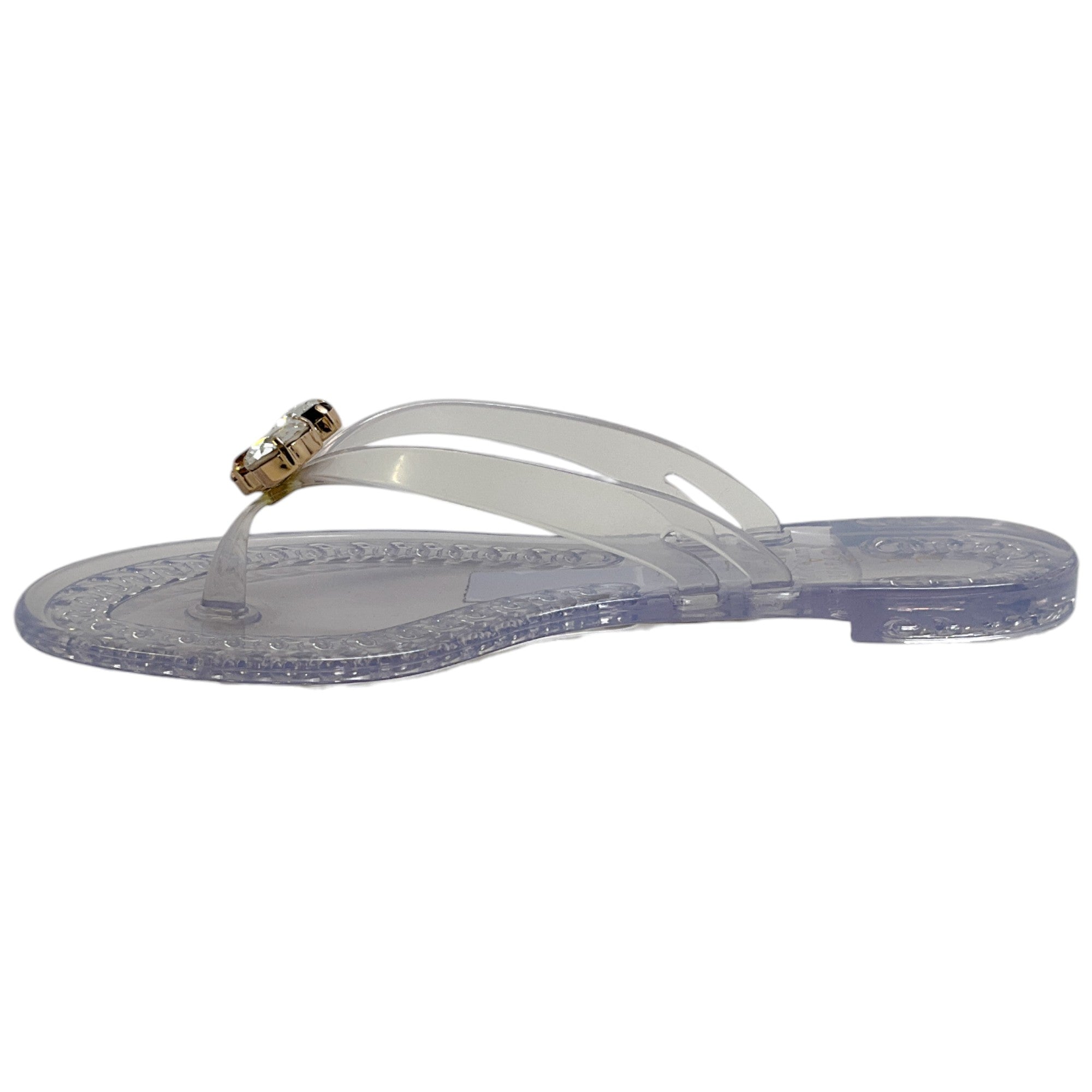 Casadei Queen Bee Ice Jelly Slide Sandals