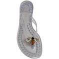 Load image into Gallery viewer, Casadei Queen Bee Ice Jelly Slide Sandals
