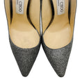 Load image into Gallery viewer, Jimmy Choo Silver Pewter Shimmer Pumps
