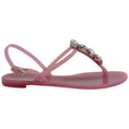 Load image into Gallery viewer, Casadei Beah Pinkhouse Jeweled Jelly Sandals
