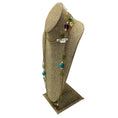 Load image into Gallery viewer, Chanel 2005 Turquoise, Pearl, Amethyst, and Green Stone Embellished Long Gold Chain Necklace
