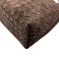 Load image into Gallery viewer, Bottega Veneta Brown Suede Intrecciato Medium Andiamo Shoulder Bag
