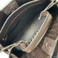 Load image into Gallery viewer, Bottega Veneta Brown Suede Intrecciato Medium Andiamo Shoulder Bag
