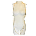 Load image into Gallery viewer, Chanel Vintage 1981 Clear Jumbo Crystal Station and Pearl Long Strand Sautoir Necklace
