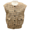 Load image into Gallery viewer, L'Agence Camel Tweed Uma Vest
