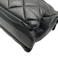 Load image into Gallery viewer, Salvatore Ferragamo Black Leather Quilted Shoulder Bag with Bow
