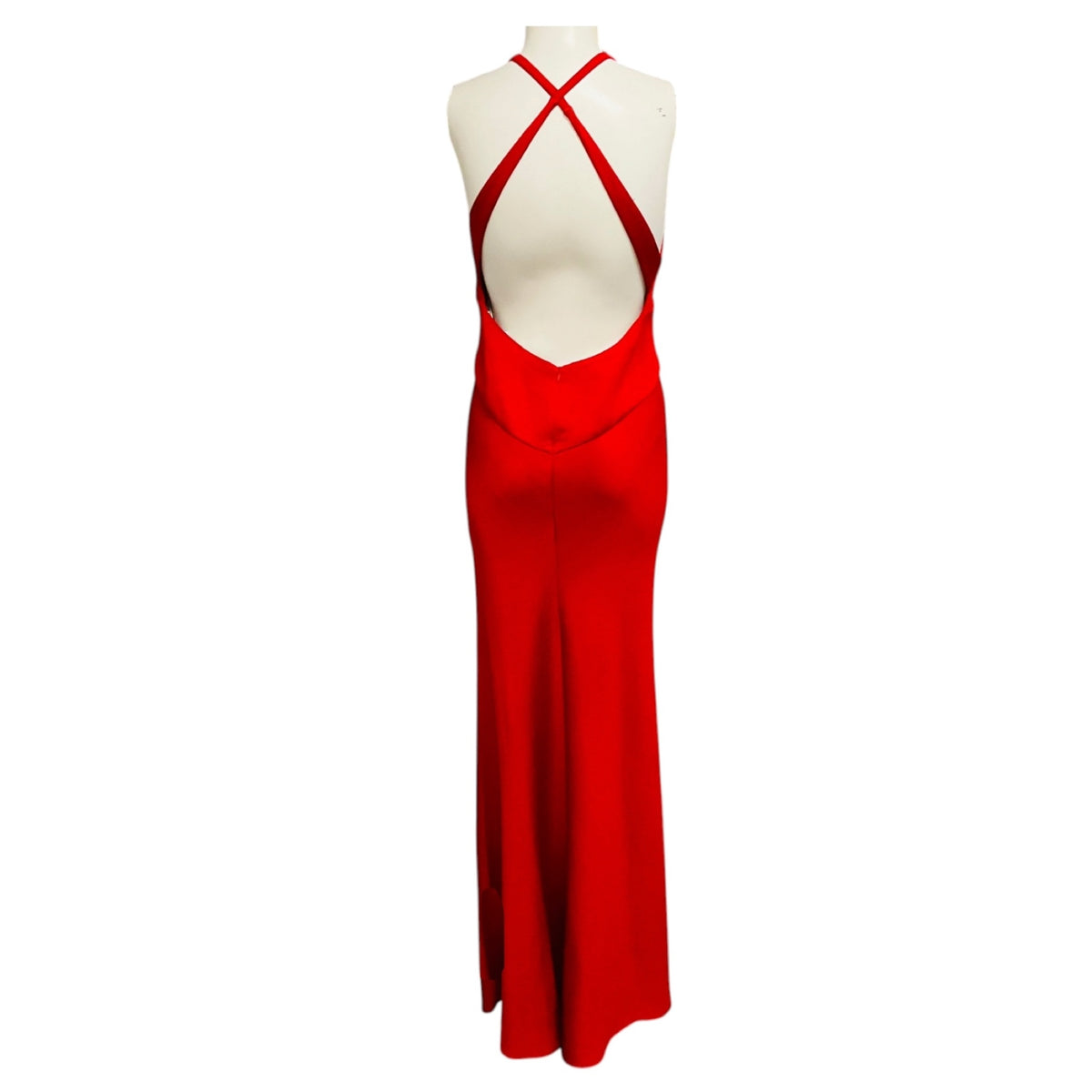 Silvia Tcherassi Rouge Red Daniela Maxi Dress