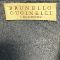 Load image into Gallery viewer, Brunello Cucinelli Navy Blue Pleated Detail Cashmere Knit Cardigan Sweater
