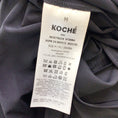 Load image into Gallery viewer, Koche Black Mesh Detail Sleeveless Long Nylon Dress
