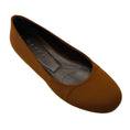 Load image into Gallery viewer, Marni Brown Round Toe Fabric Flats
