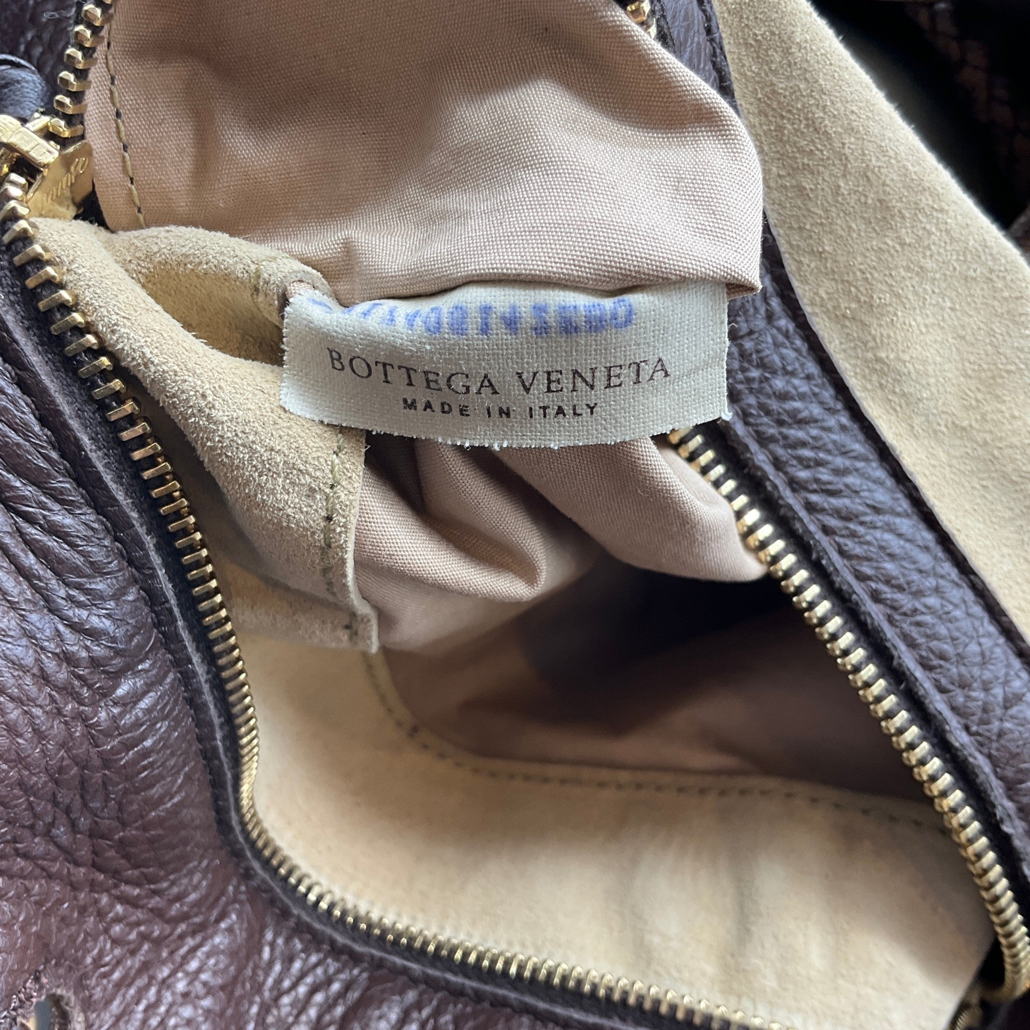 Bottega Veneta Brown Leather Large Pouch Bag