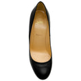 Load image into Gallery viewer, Christian Louboutin Black Leather Bianca 140 Pumps
