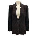 Load image into Gallery viewer, St. John Black / Red / Orange Tweed Jacket
