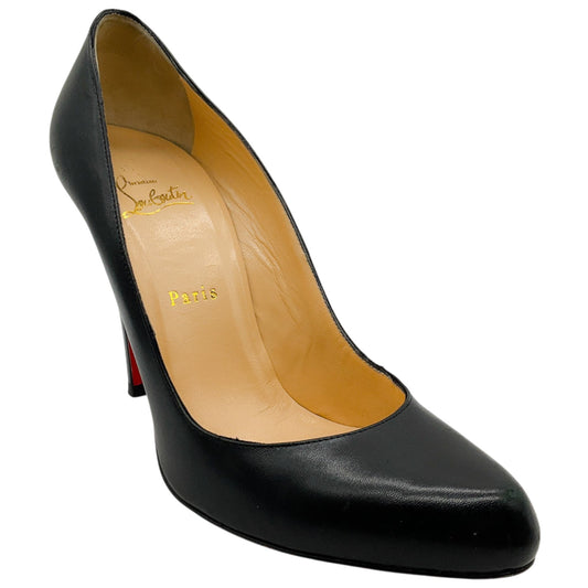 Christian Louboutin Black Leather Pumps
