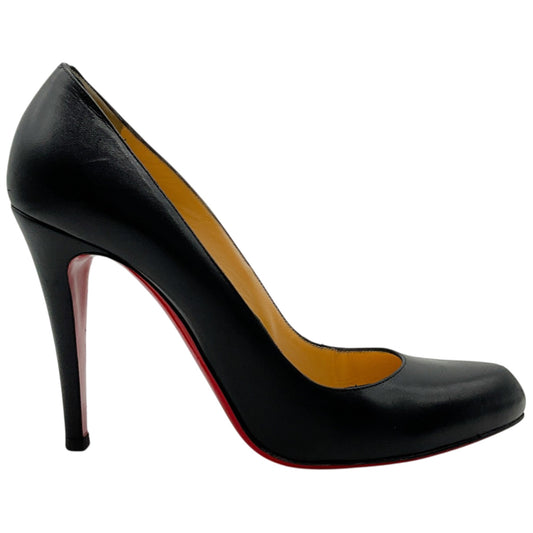 Christian Louboutin Black Leather Pumps
