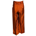 Load image into Gallery viewer, Dries Van Noten Copper Metallic Satin Jacquard Pants
