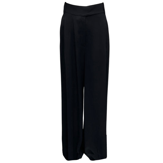 Alexandre Vauthier Navy Tailored Wide Leg Pant