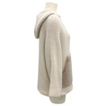 Load image into Gallery viewer, Fabiana Filippi Beige Monili Bead Embellished Shearling Pocket Wool Knit Sweater
