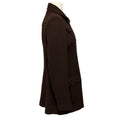 Load image into Gallery viewer, Valentino Jeans Brown Button Front Wool Gauze Jacket

