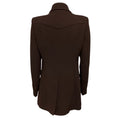 Load image into Gallery viewer, Valentino Jeans Brown Button Front Wool Gauze Jacket
