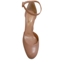 Load image into Gallery viewer, Gianvito Rossi Peach Leather Holly D'Orsay Pumps
