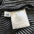 Load image into Gallery viewer, Amina Rubinacci Black / Grey Wool Knit Baltes Jacket
